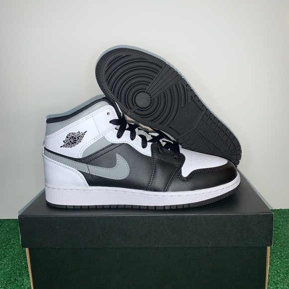 Nike Air Jordan 1 Mid “White Shadow” NEW - Picture 4 of 4